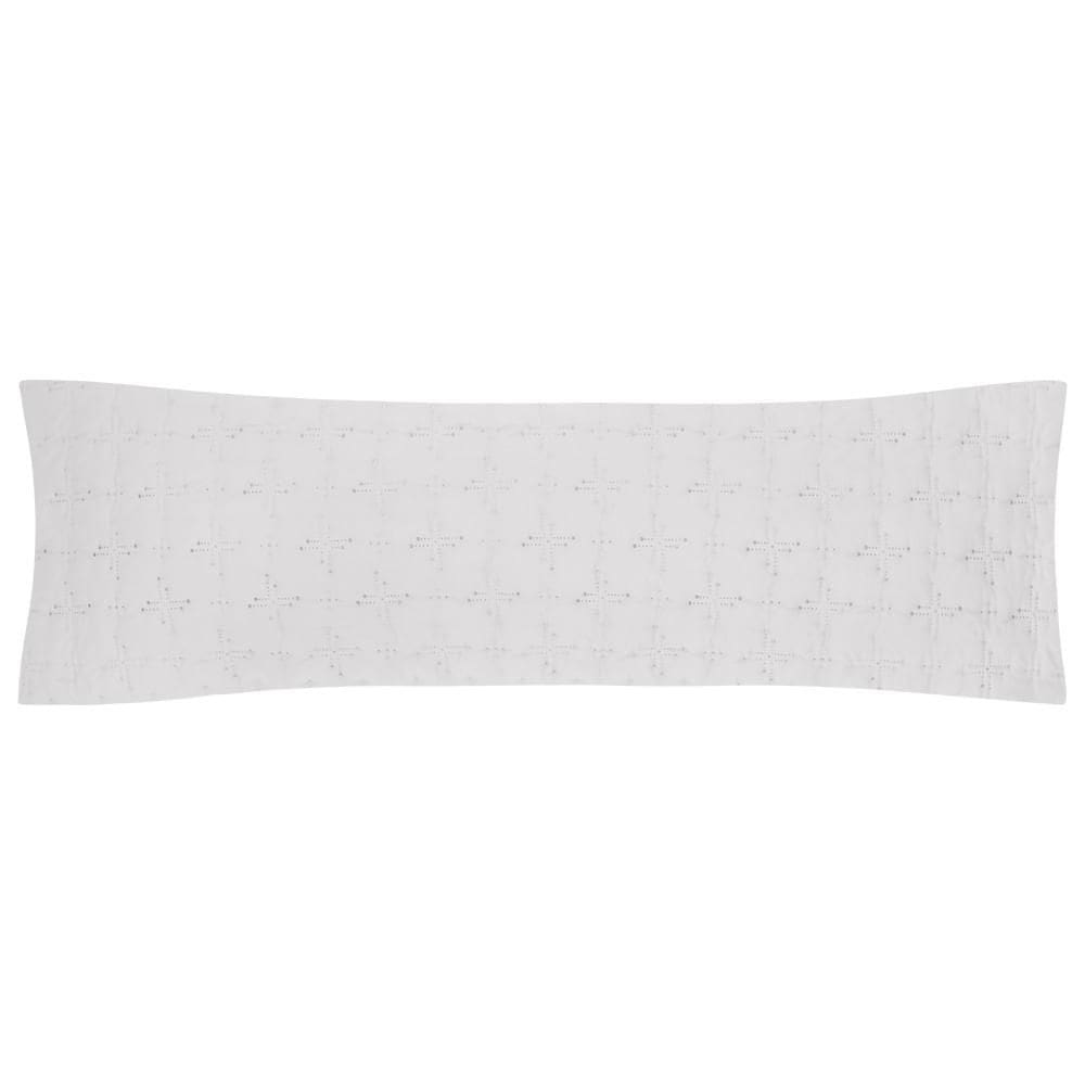 Porta Travesseiro Body Pillow Altenburg Toque Acetinado Ultrawave Summer Branco