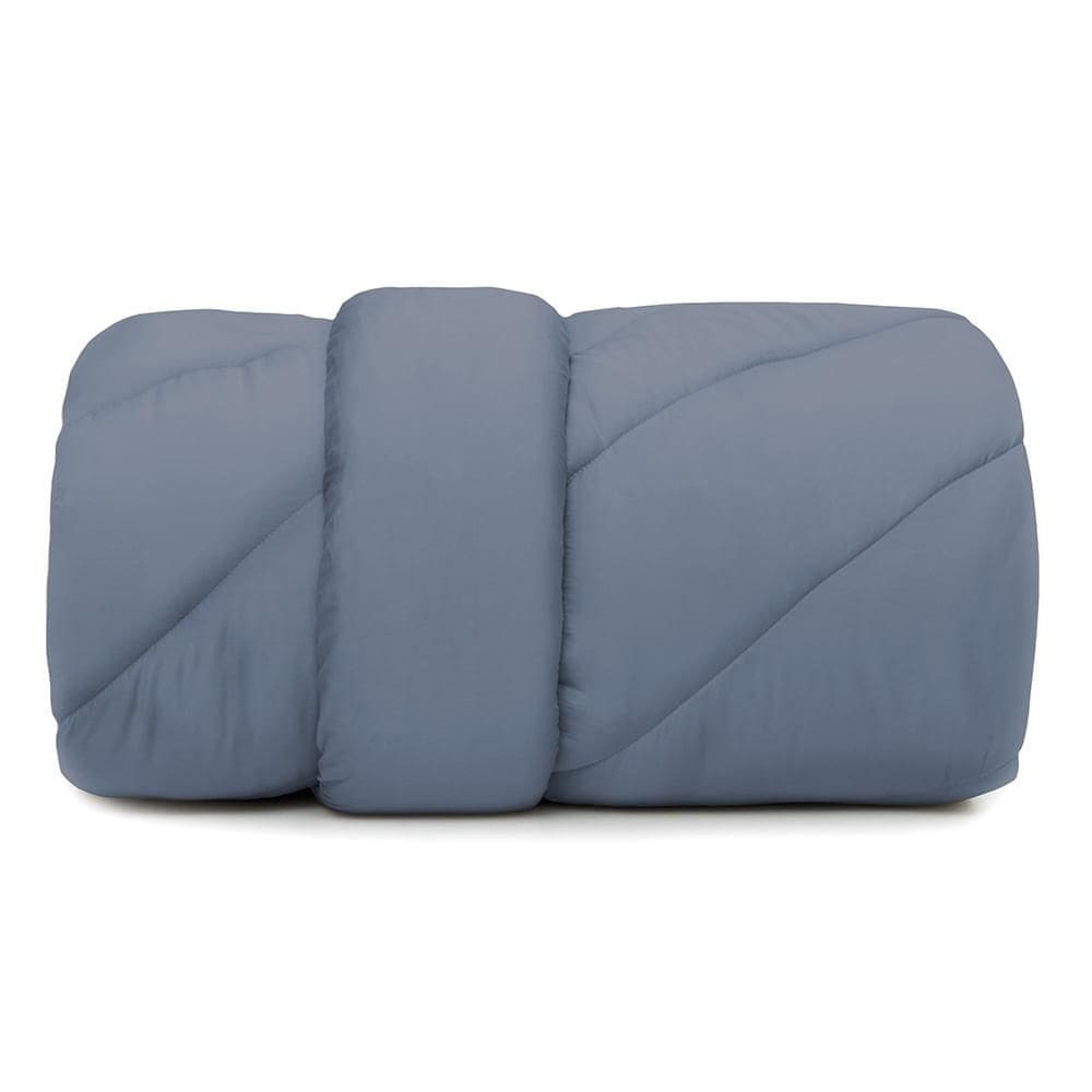 Edredom Casal Altenburg Cetim 300 Fios Azul