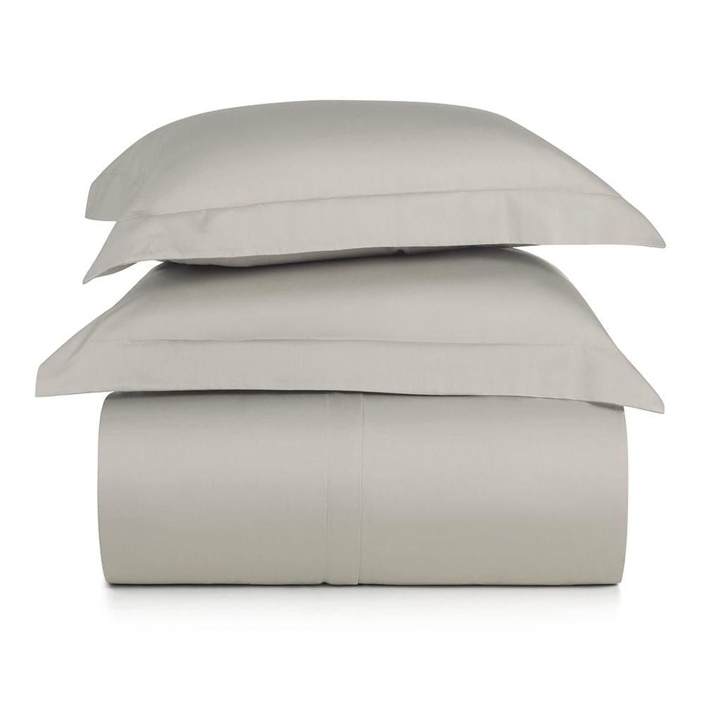 Jogo de Duvet Casal 3 Peças Altenburg Algodão Lux 200 Fios  Cinza Inspiração