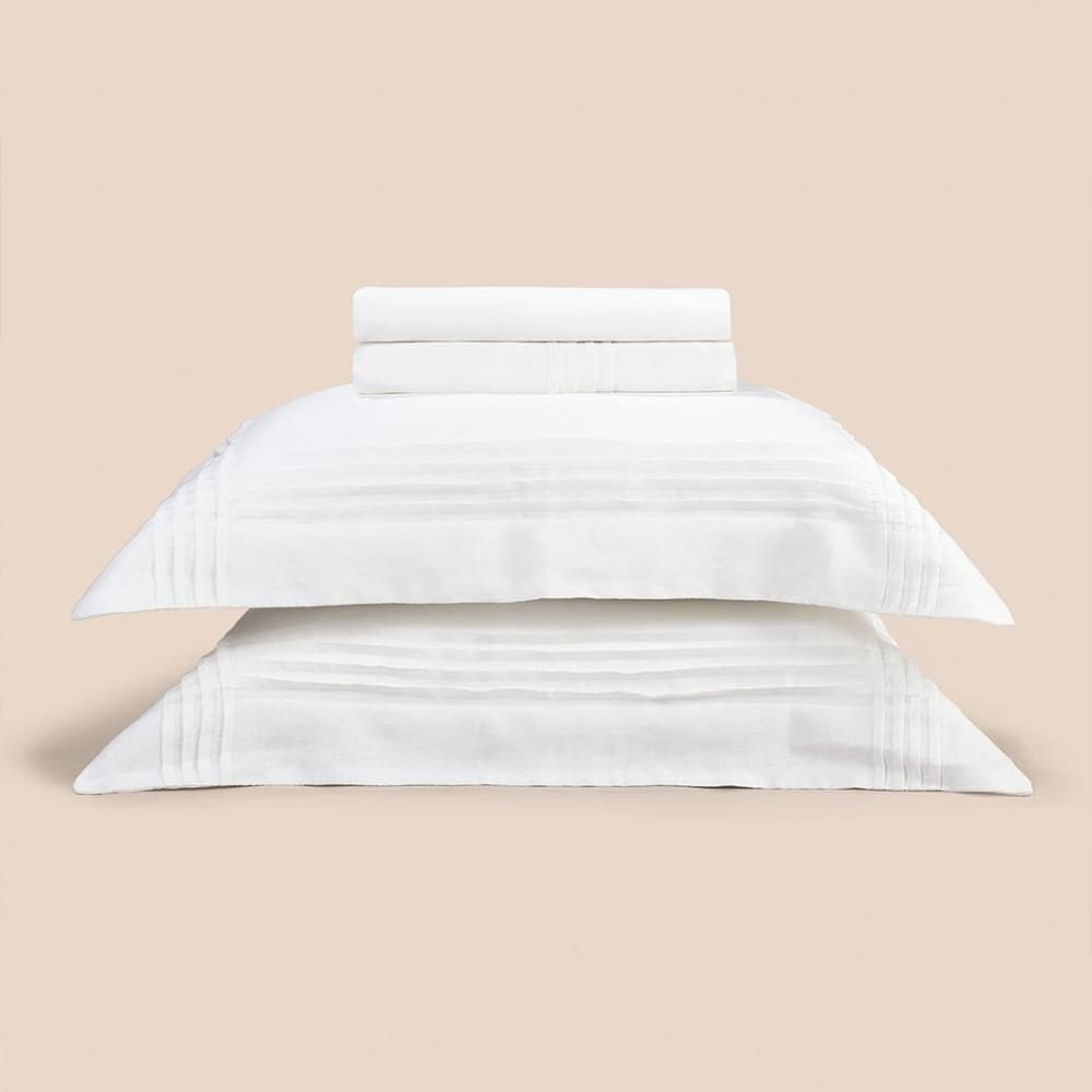 Jogo de Cama King 4 Peças Altenburg Haus Alameda Branco