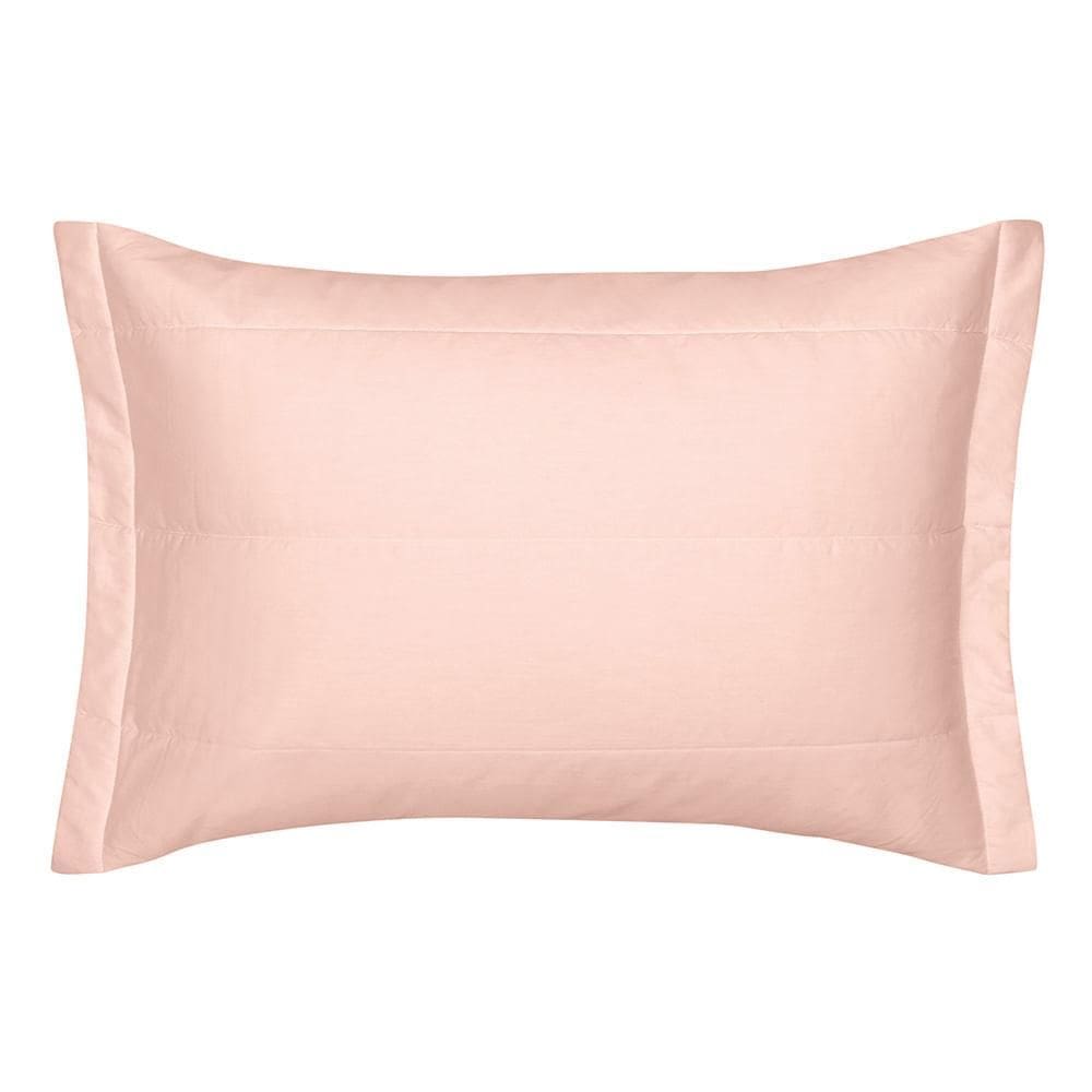 Porta Travesseiro 50cm x 70cm Altenburg Algodão Lux 200 Fios Rosa Lille