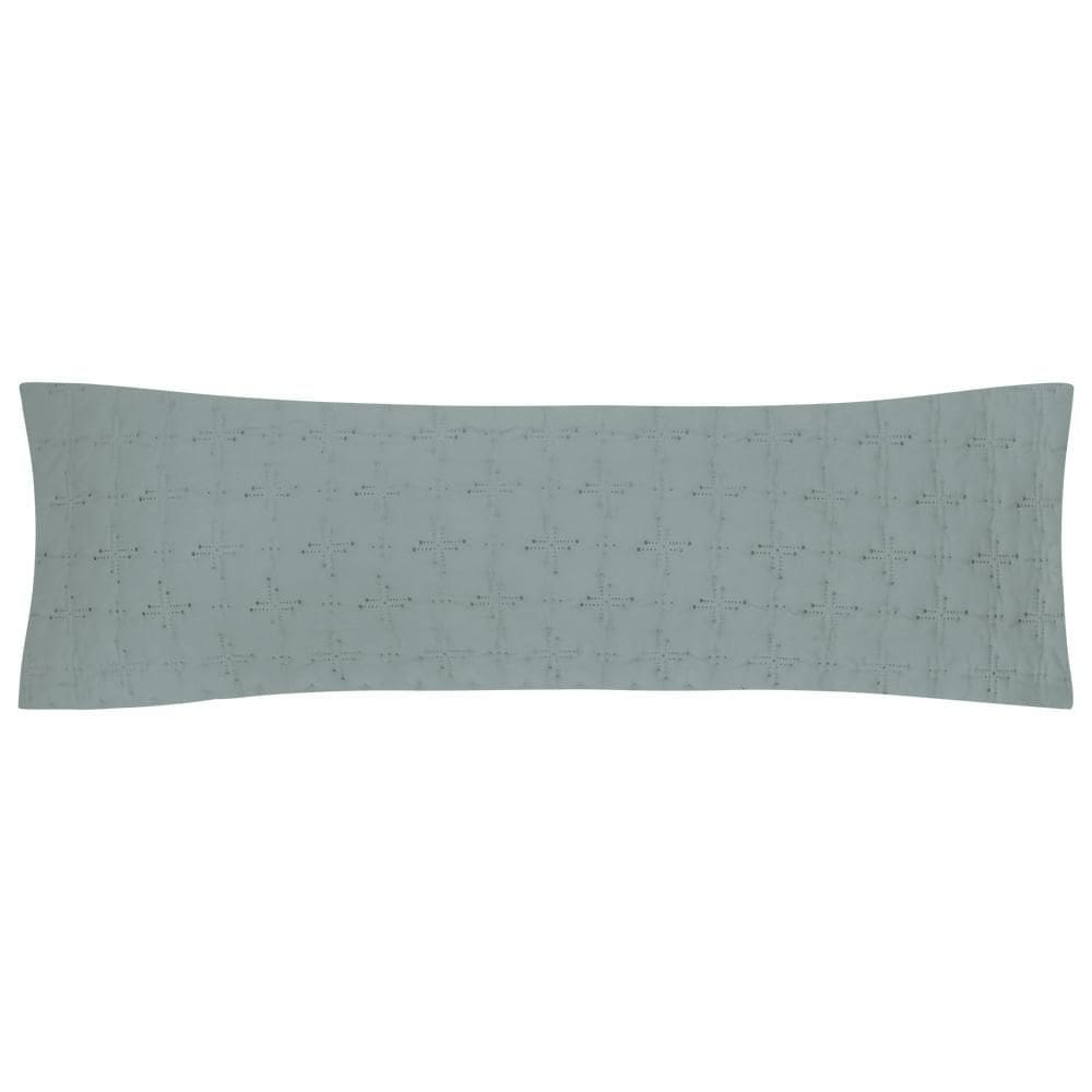 Porta Travesseiro Body Pillow Altenburg Toque Acetinado Ultrawave Summer Azul