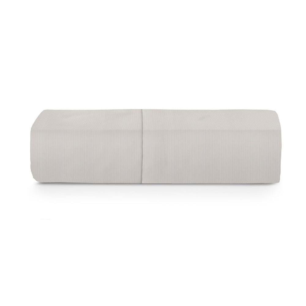 Lençol Superior King Altenburg Percal 180 Fios Neutral Cinza