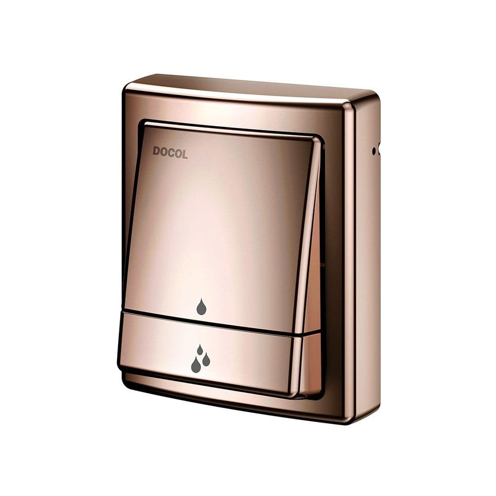 Acabamento para Válvula de Descarga Docol Square Salvágua 90004495030 Cobre Polido