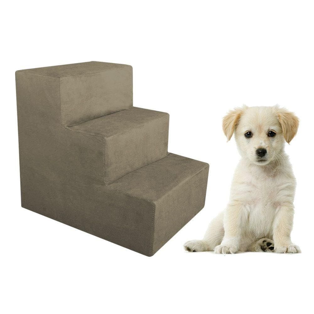 Escada Pet Para Cães E Gatos Suede Capuccino Dal Poz Estofados