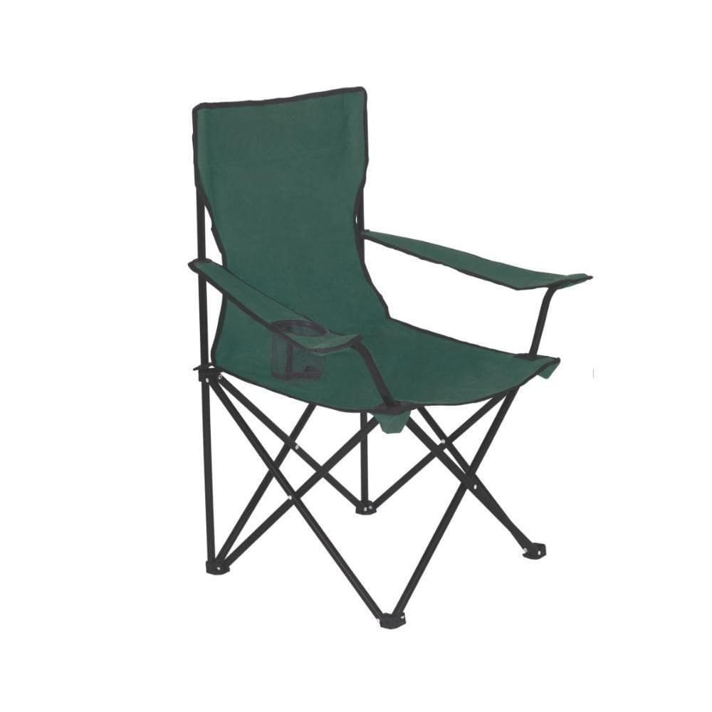 Cadeira Dobrável Pescaria Camping Aço Poliéster 120 Kg Mor