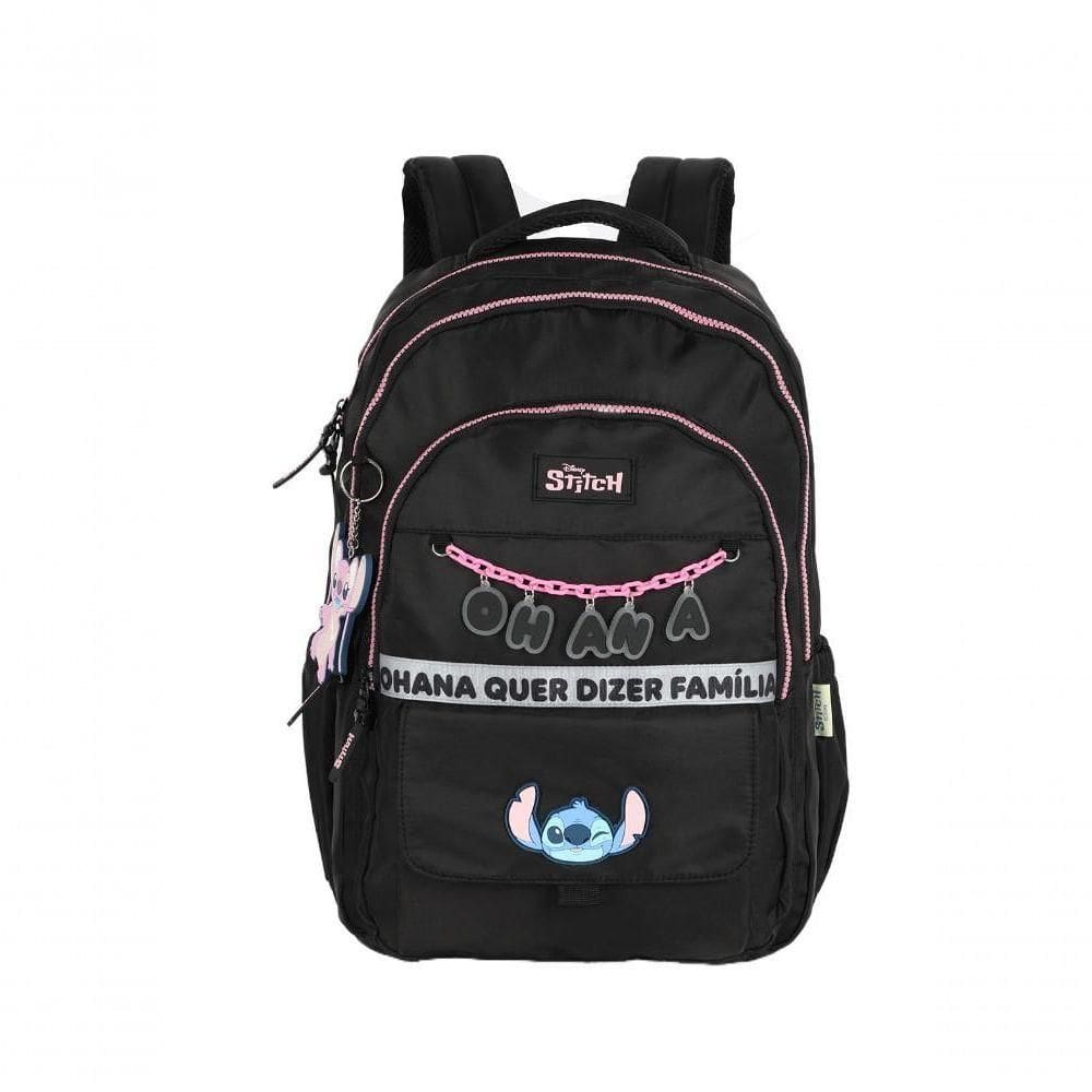 Mochila Laptop Stitch Preto - Unico Preto