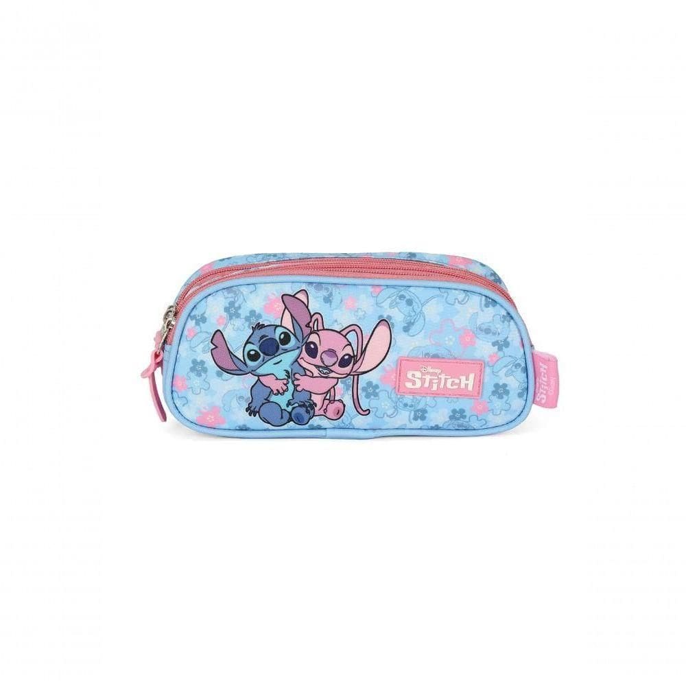 Estojo Stitch Rosa - Unico Rosa