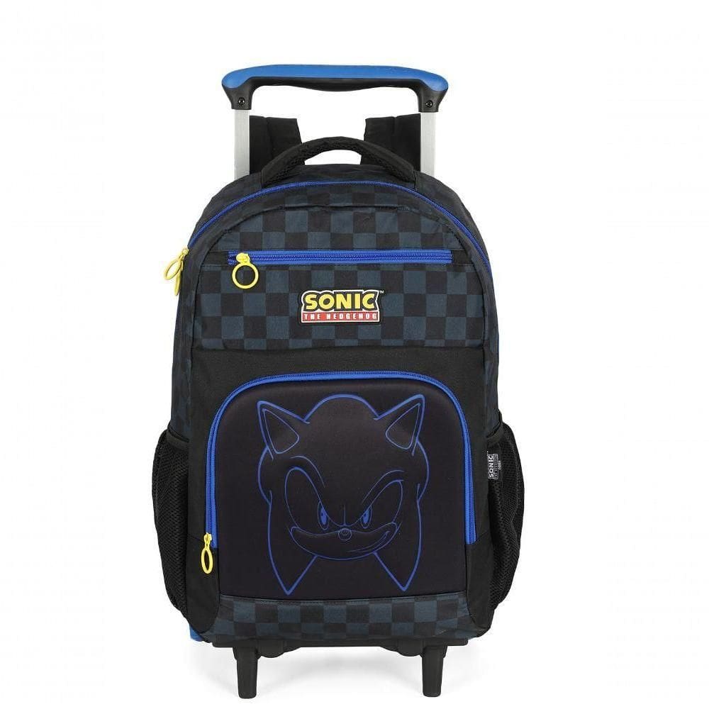 Mochila Com Rodas Sonic Preto - Unico Preto