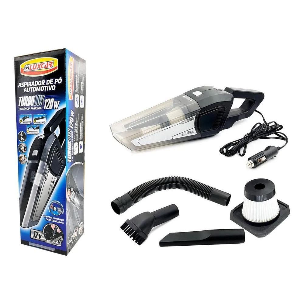 10X Aspirador De Pó Automotivo Luxcar Potente 120W Turbolux