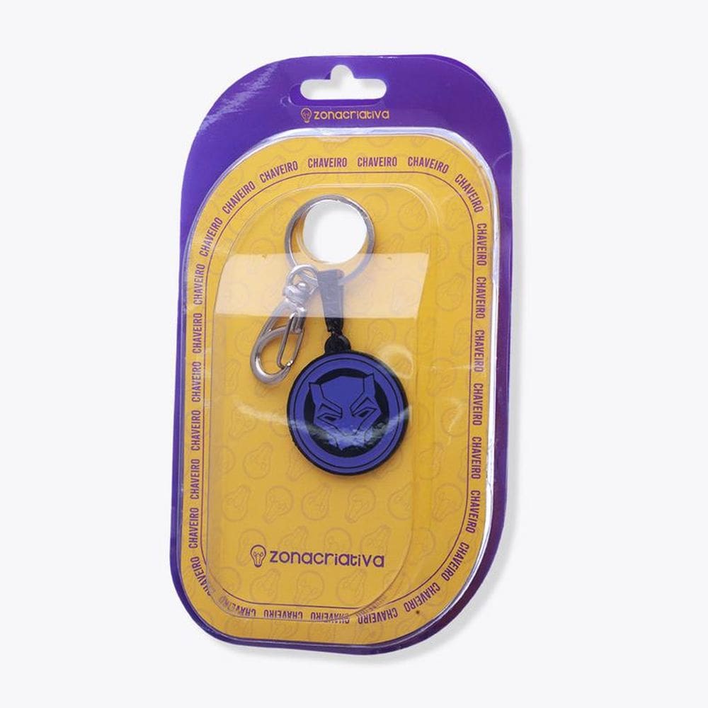 Chaveiro Blister Pantera Negra - Zona Criativa