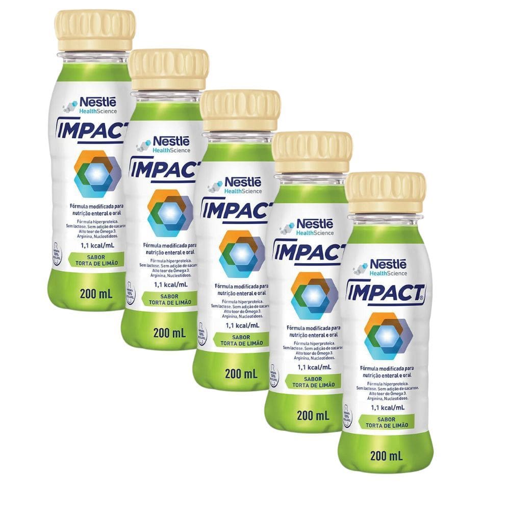 Kit 5 Impact Torta de Limão 200ml