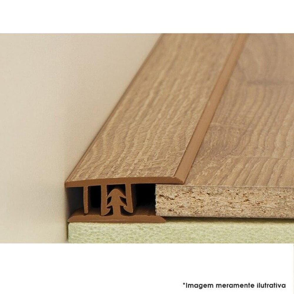 Perfil Piso Parede Eucafloor Tecno 16, 1,80 metros