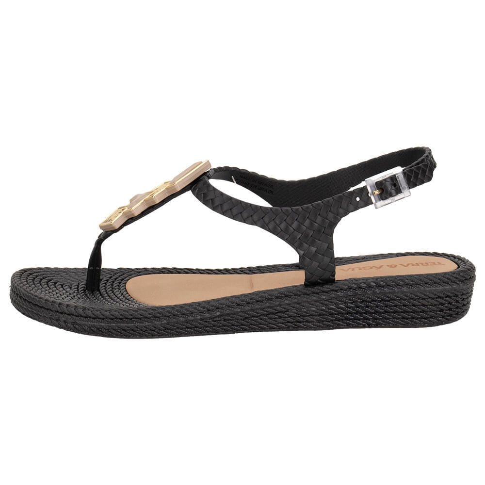 Sandália Feminina Flat Terra & Água 211405
