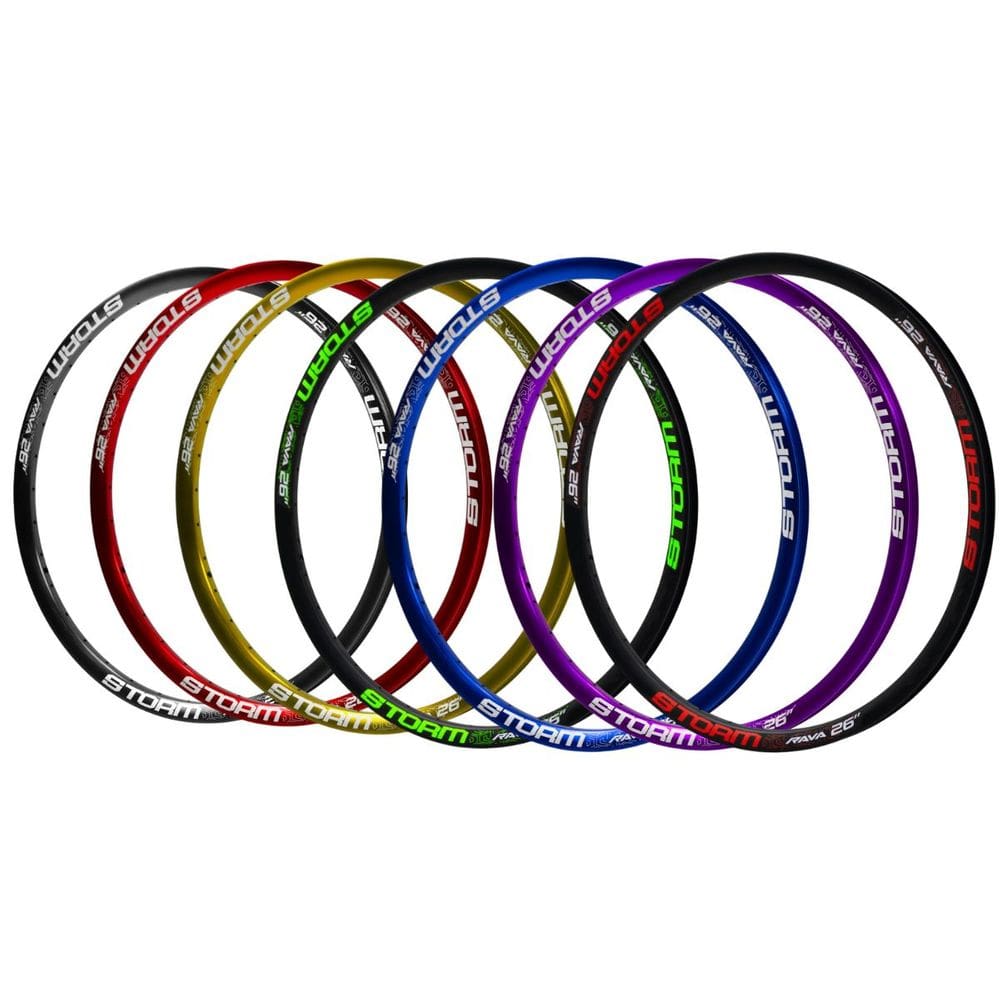 Aro Storm Freeride 26 36 Furos Alumínio Anodizado 30mm Bike MTB Rava Cycle