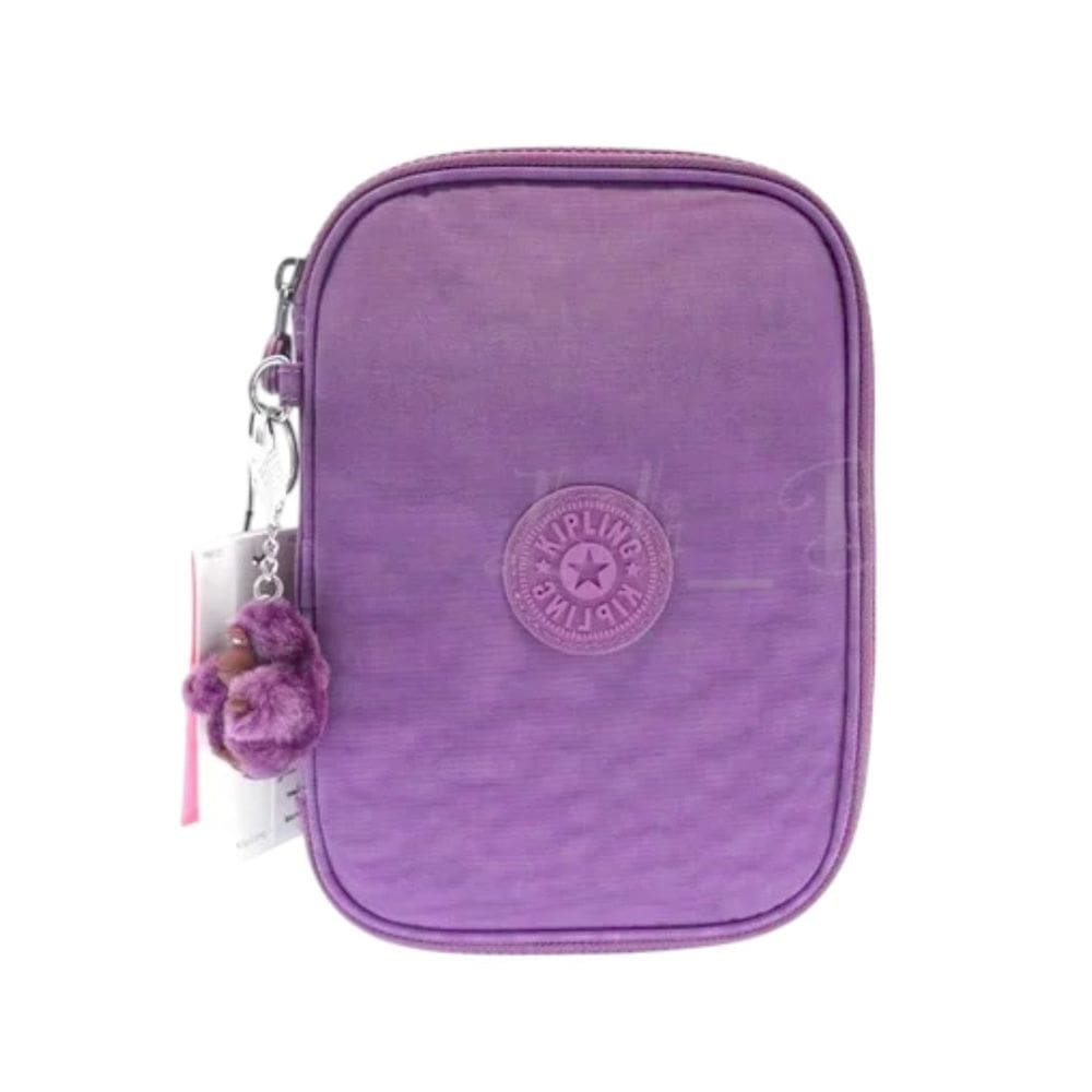 Kipling  Estojo Escolar100 Pens Roxo / Purple Passion