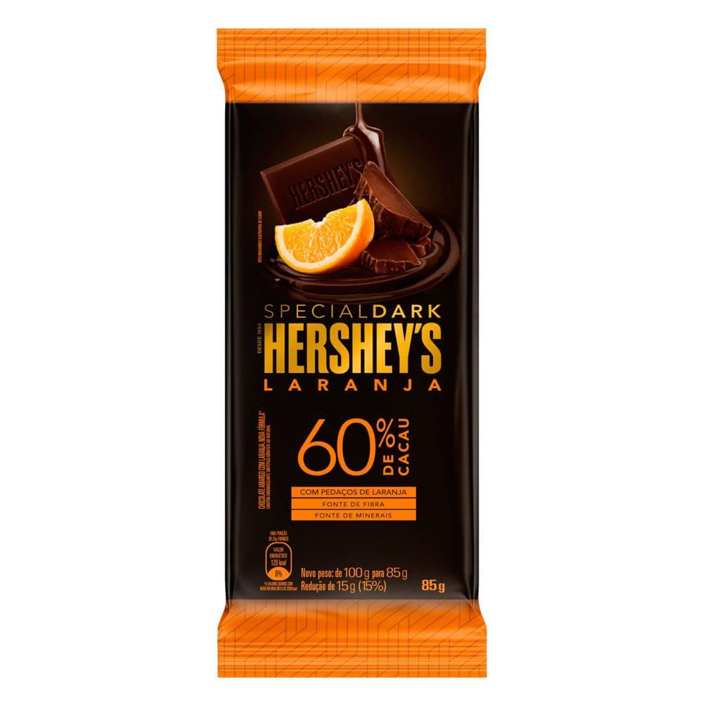 Chocolate Hershey`s Special Dark Laranja 85g