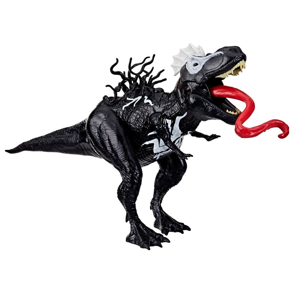 Boneco de ação Spider-Man Venom versus Venomsaurus Rex 40cm