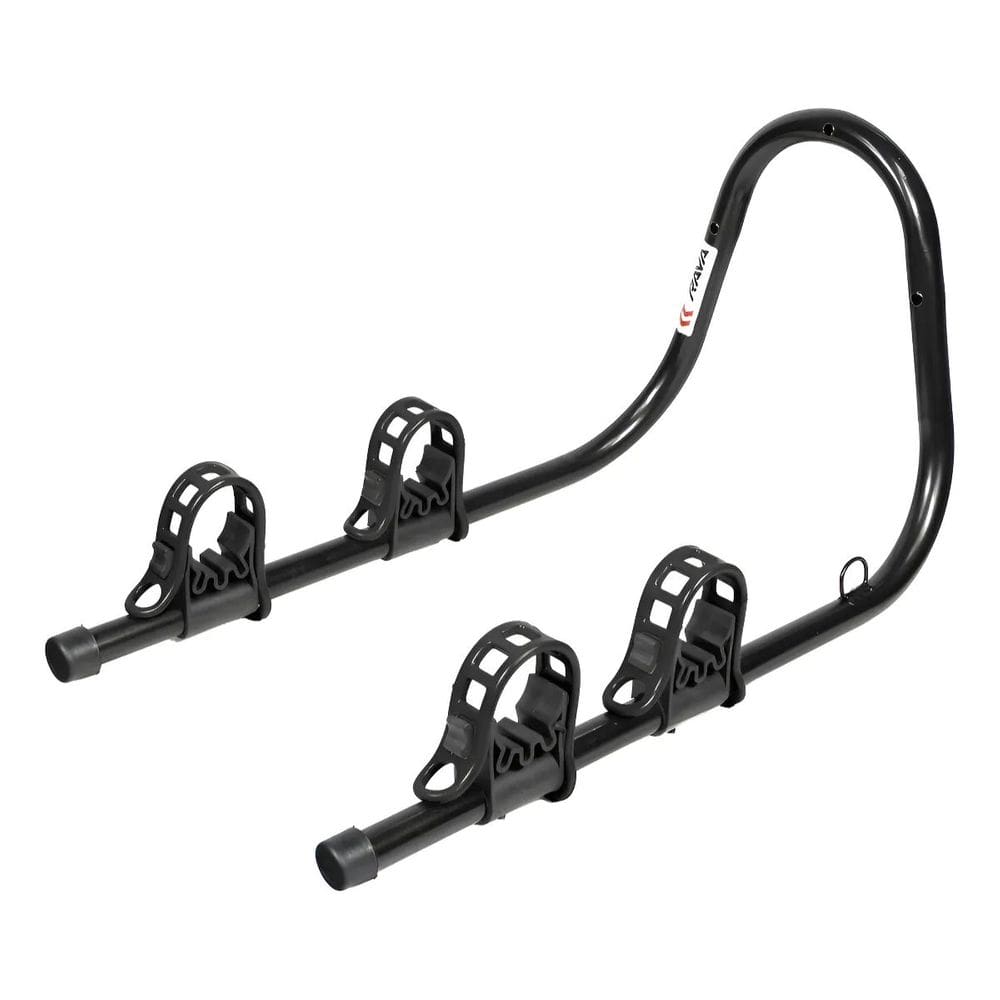 Suporte Horizontal Parede Transbike Fire 2 Bikes ou 30kg Aço Carbono Pintura Epóxi Rava