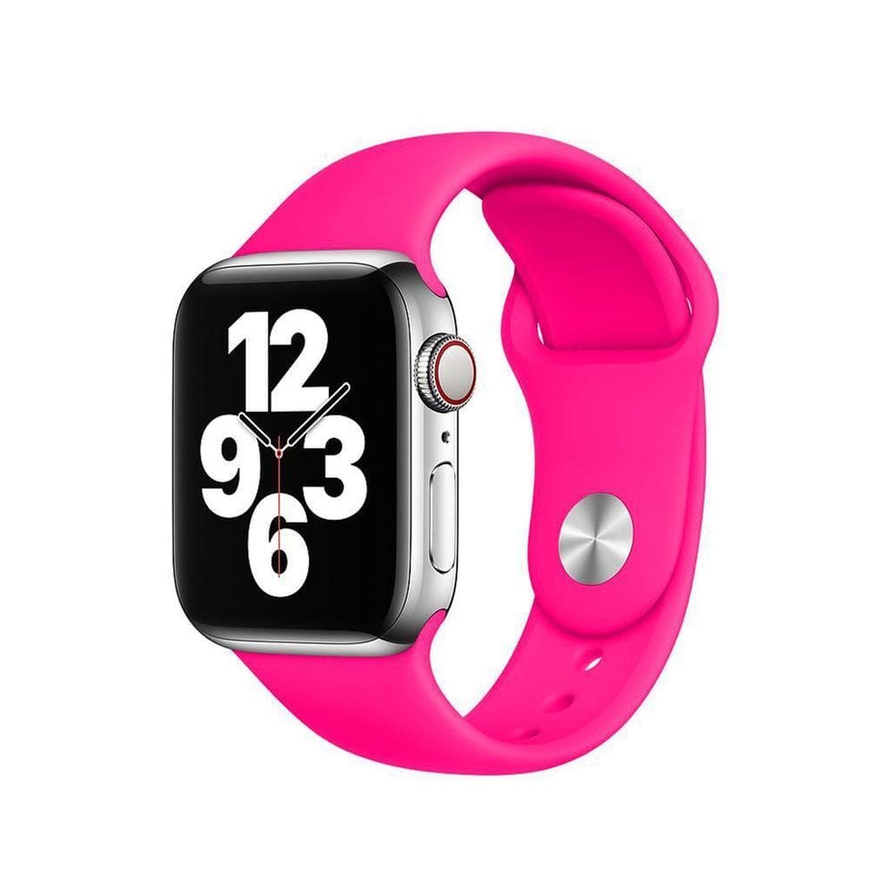 Pulseira Rosa Pink Compatível com Iwo, W26 - Sm 42Mm