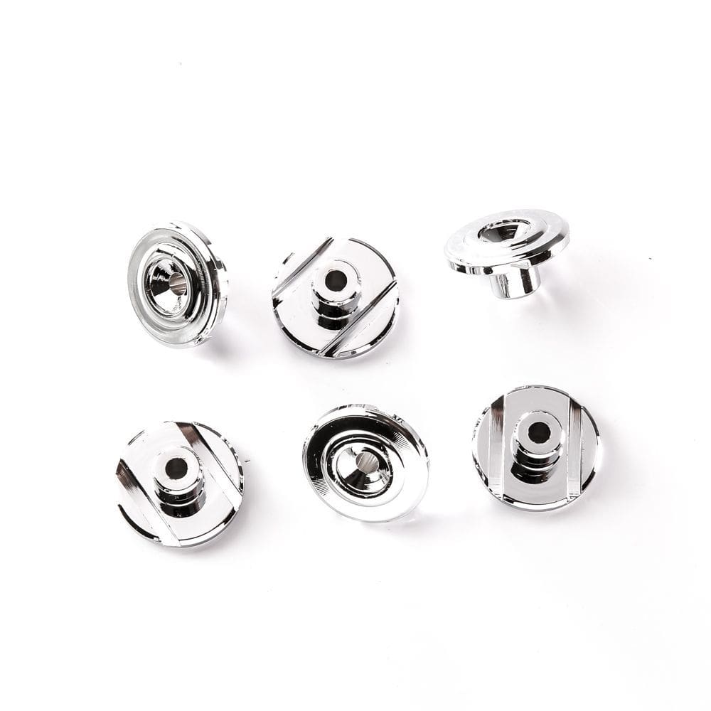 Baixa Cordas Para Baixo Cromado (6 Unidades) Spirit SBS-CR