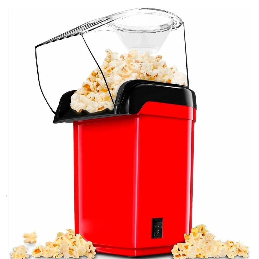 Pipoqueira Elétrica Para Preparo Saudável E Rápido De Pipoca Sem Óleo 110V