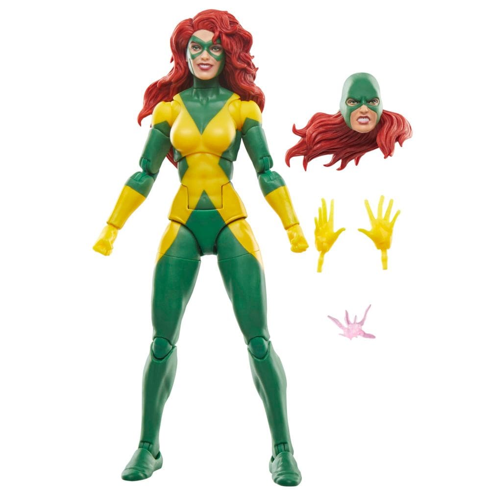 Boneco de brinquedo Marvel Jean Grey X-Factor 15 cm colecionável