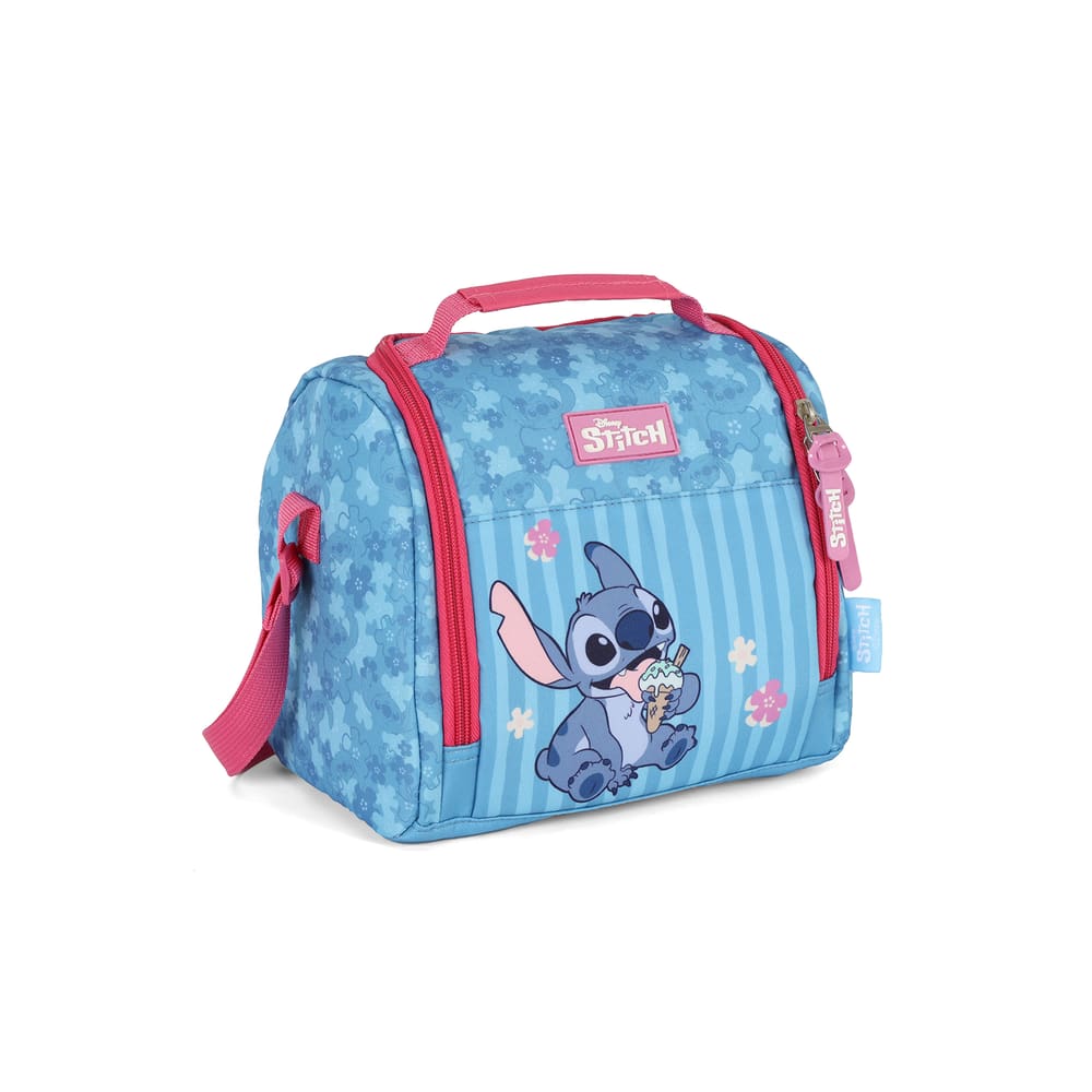 Lancheira Escolar Stitch Sorvete – Disney Luxcel