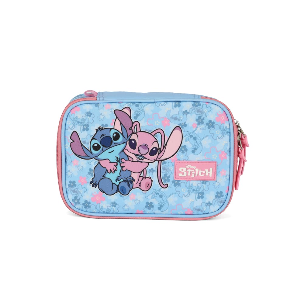 Estojo Escolar Stitch + Angel – Disney Luxcel