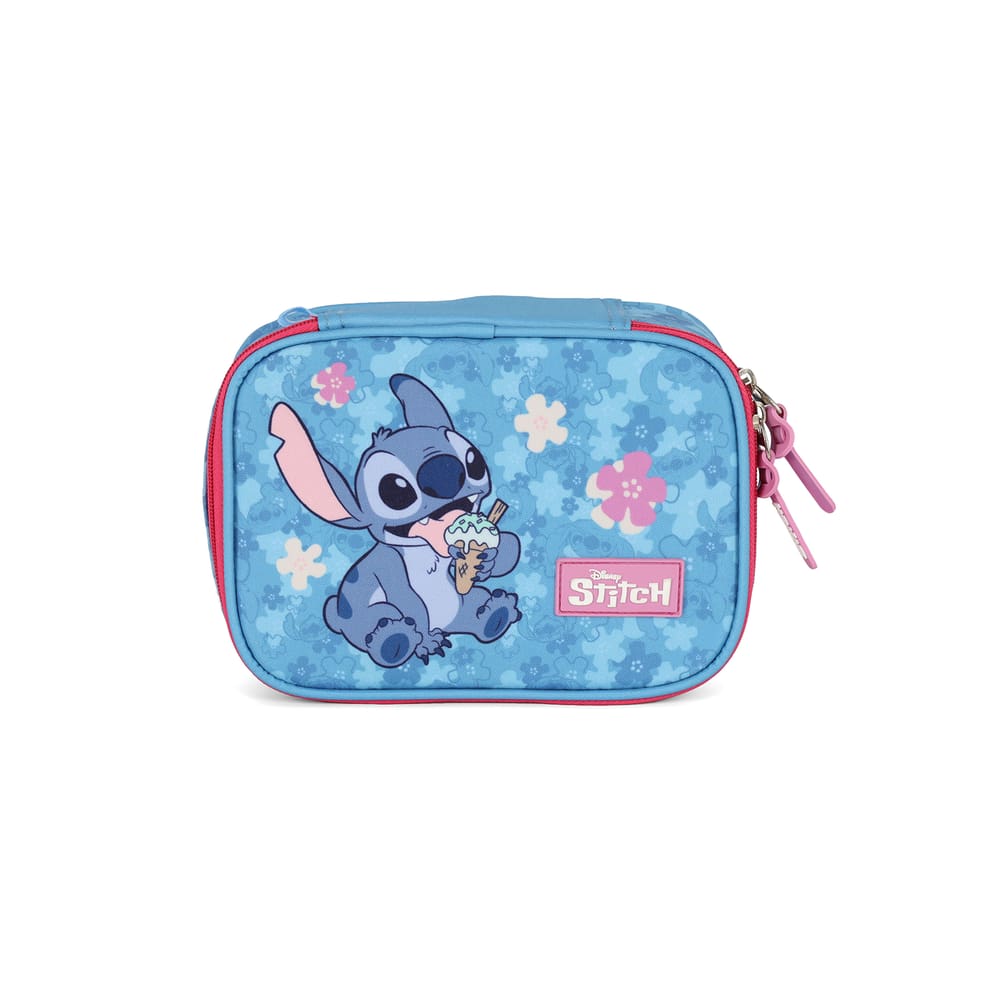 Estojo Escolar Stitch Sorvete – Disney Luxcel
