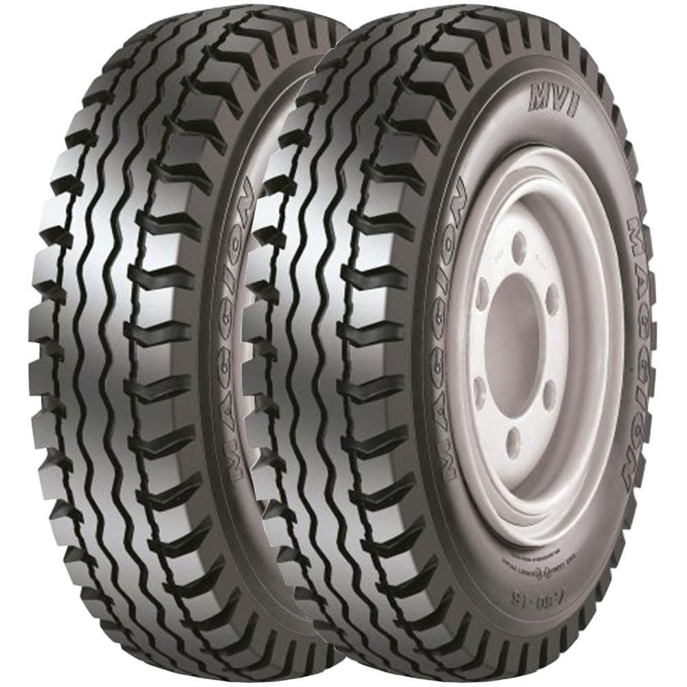 Kit 2 Pneus Empilhadeira 750-15 MVI 12L Maggion