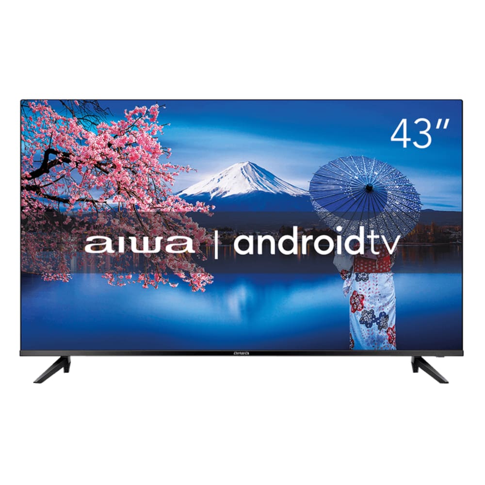 Smart TV AIWA 43” Android Full HD Borda Ultrafina HDR10