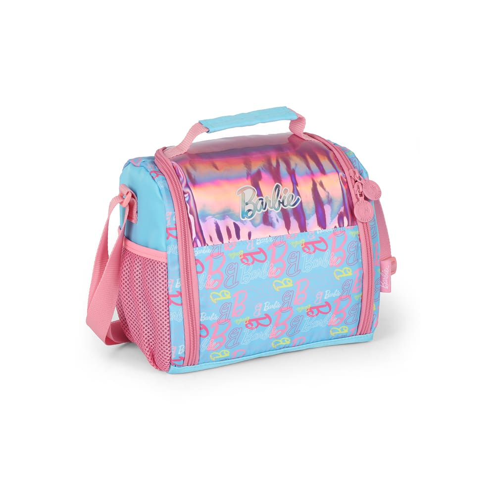 Lancheira Térmica Barbie AZUL Holográfica Luxcel | Conservação e Super Estilo Fashion