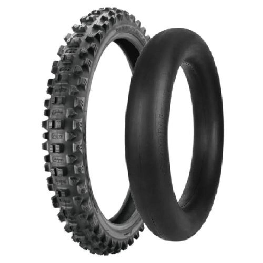 Pneu Crf 250f 90/90-21 57R TT 7 Days Enduro Borilli + Bib Mousse