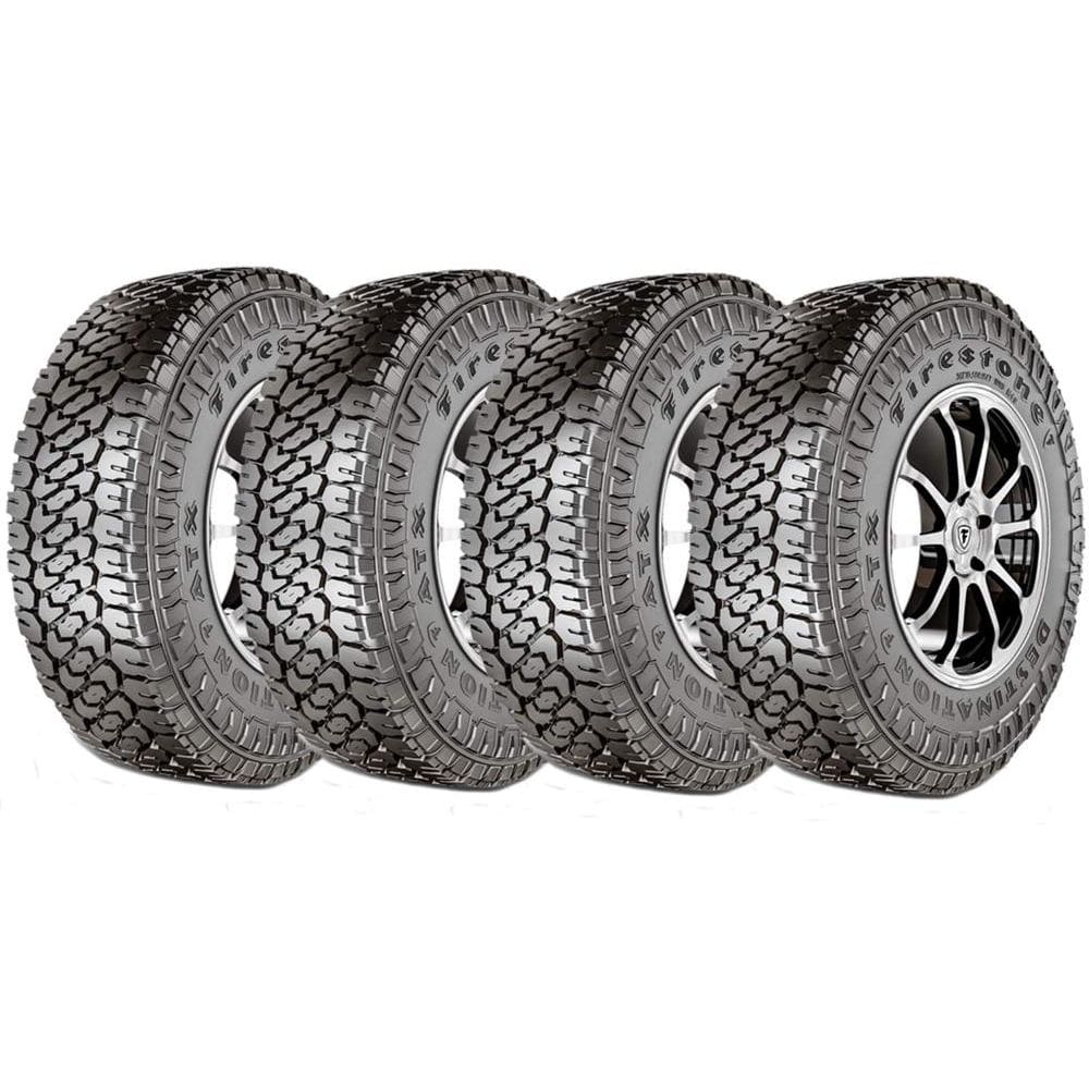 Combo 4 Pneus Toro Pajero TR4 Bronco 225/65R17 106T Destination ATX Firestone