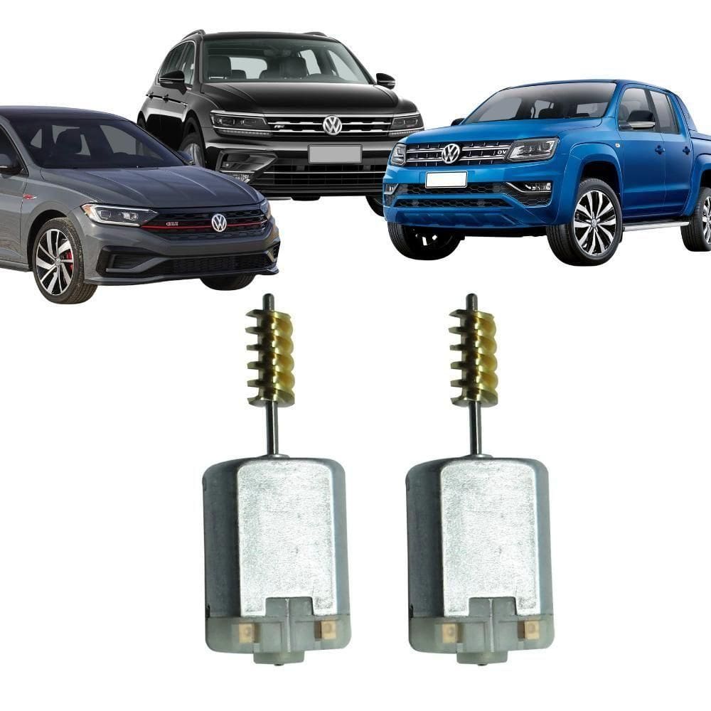 Par Motor Fechadura Elétrica Vw Jetta 2012 2013 2014 2015 - Un - 2