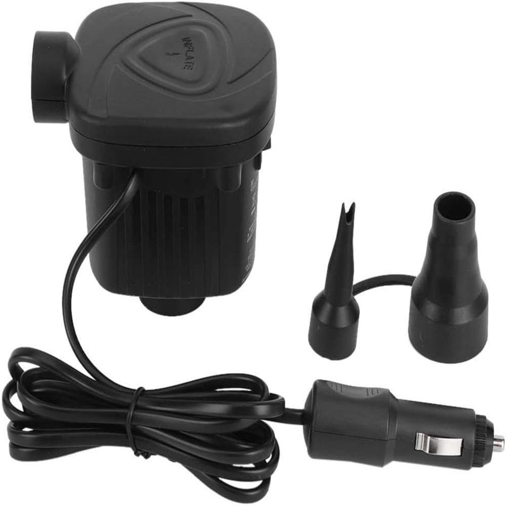 Bomba De Ar Elétrica 12v Para Carro – Inflador E Desinflador Portátil 50w