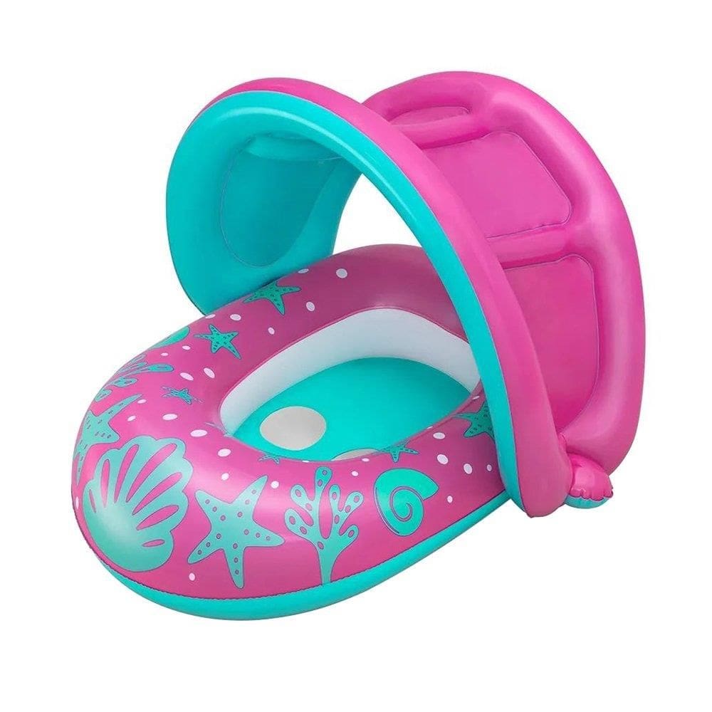 Bote Inflável Bestway para Bebes Rosa e Azul