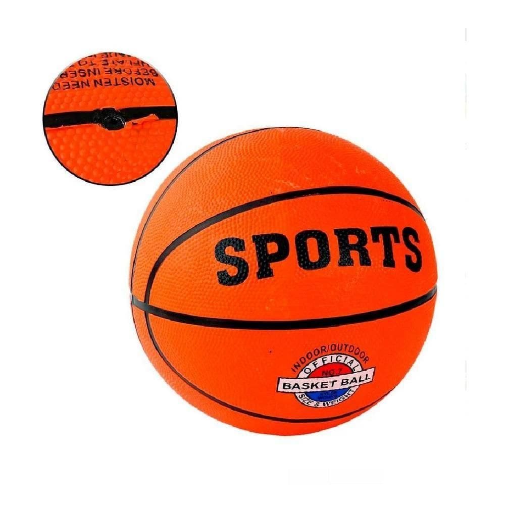 Bola De Basquete Sports Peso Tamanho Oficial Numero 7 Basketball Quadra Laranja Treinamento