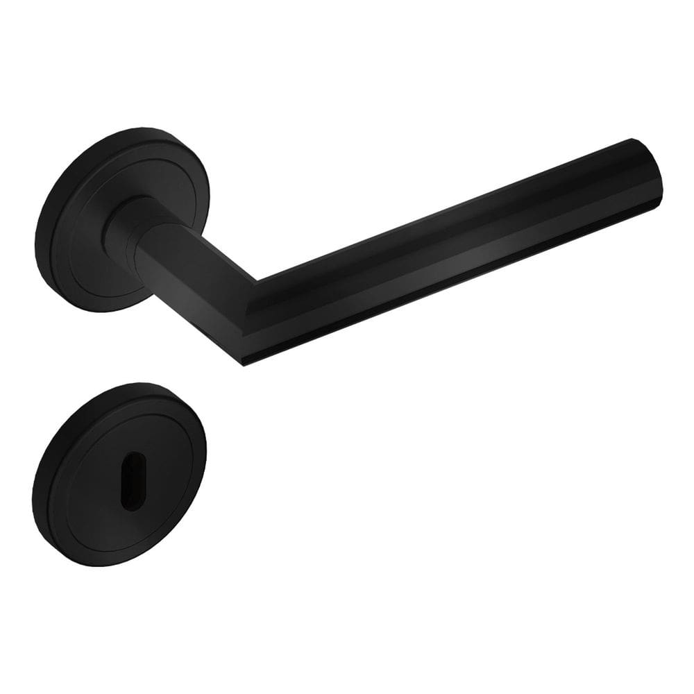 Fechadura Interna 55cm Roseta Fosco Linie Aliança