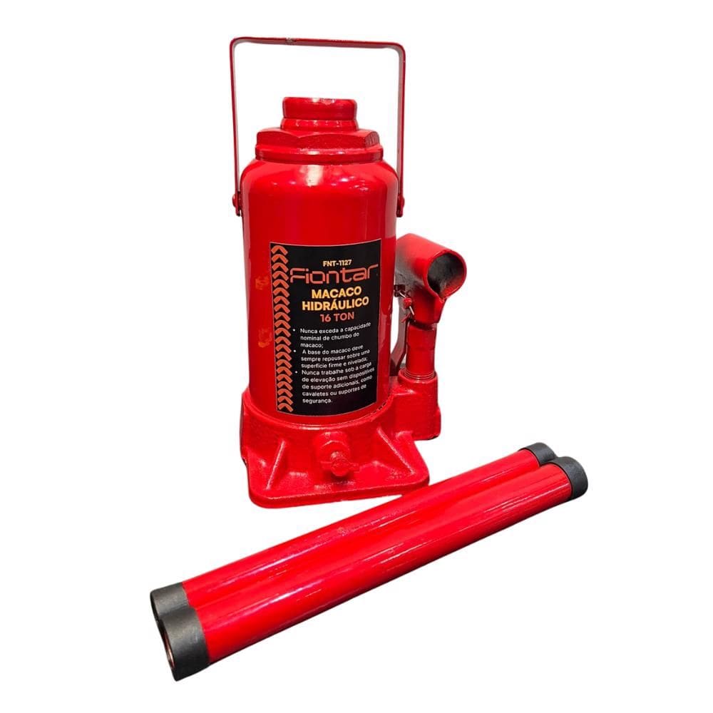 Macaco Hidráulico Garrafa 16T FNT-1127 Fiontar