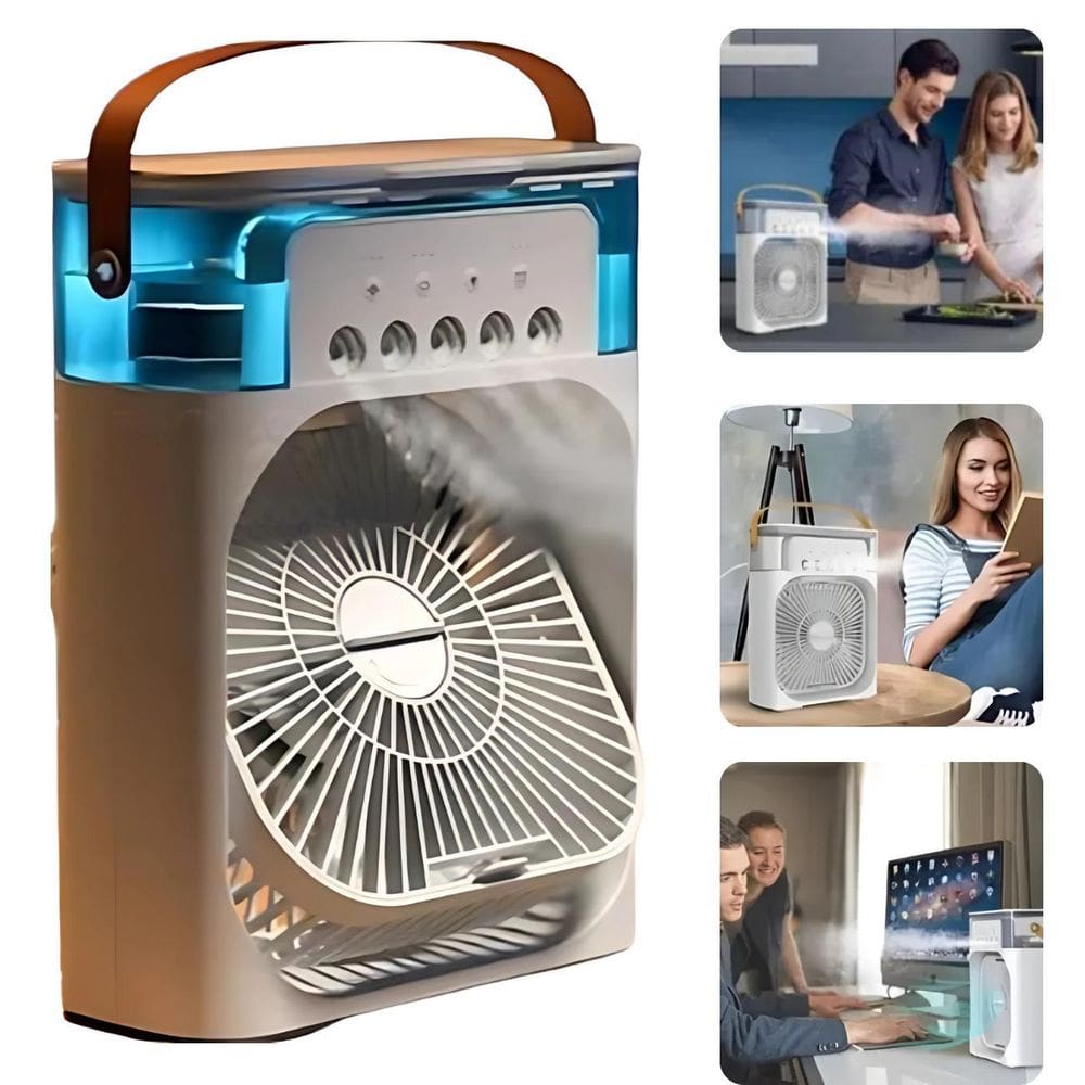 Climatizador Portátil Com Reservatório Grande Para Gelo