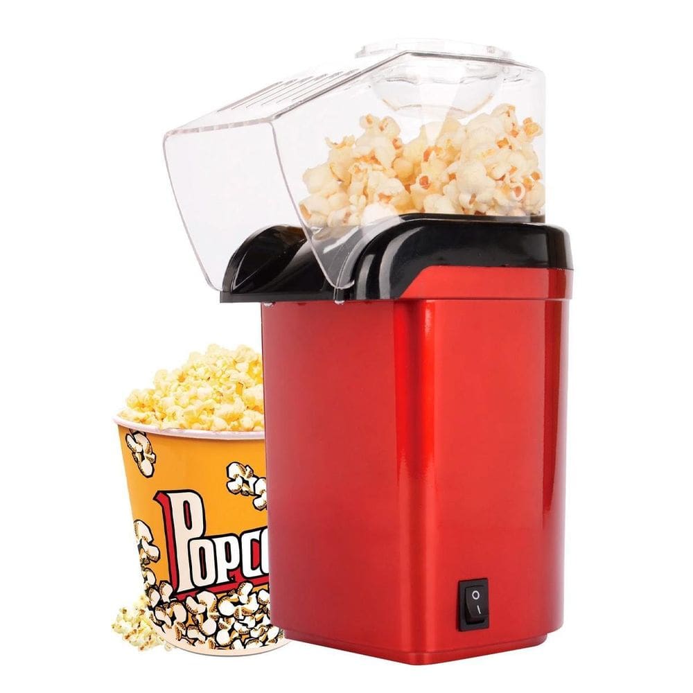 Máquina Elétrica Ideal Para Pipocas Saudáveis Rápido E Sequinhas 110V