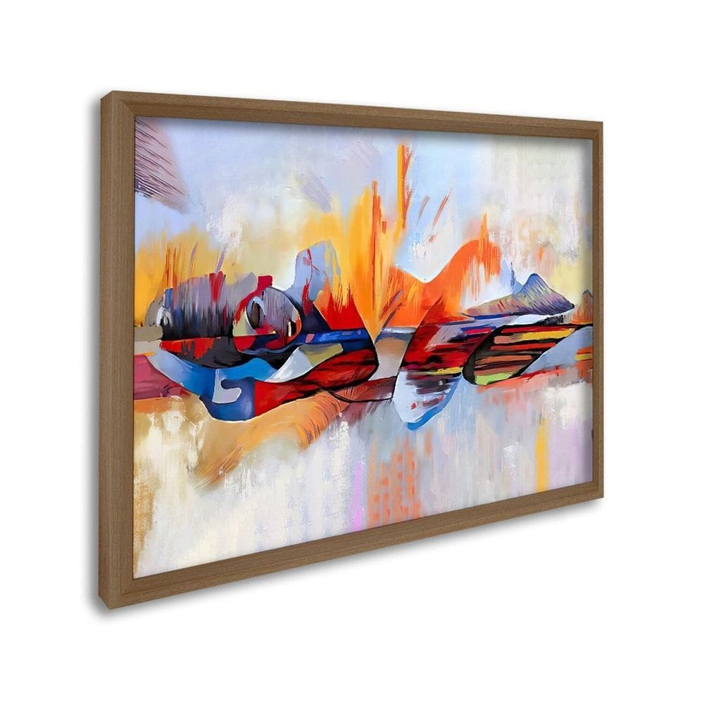 Quadro Decorativo Religioso Bíblia Salmo 91 1 Tela 60x90cm para Sala Quarto Hall