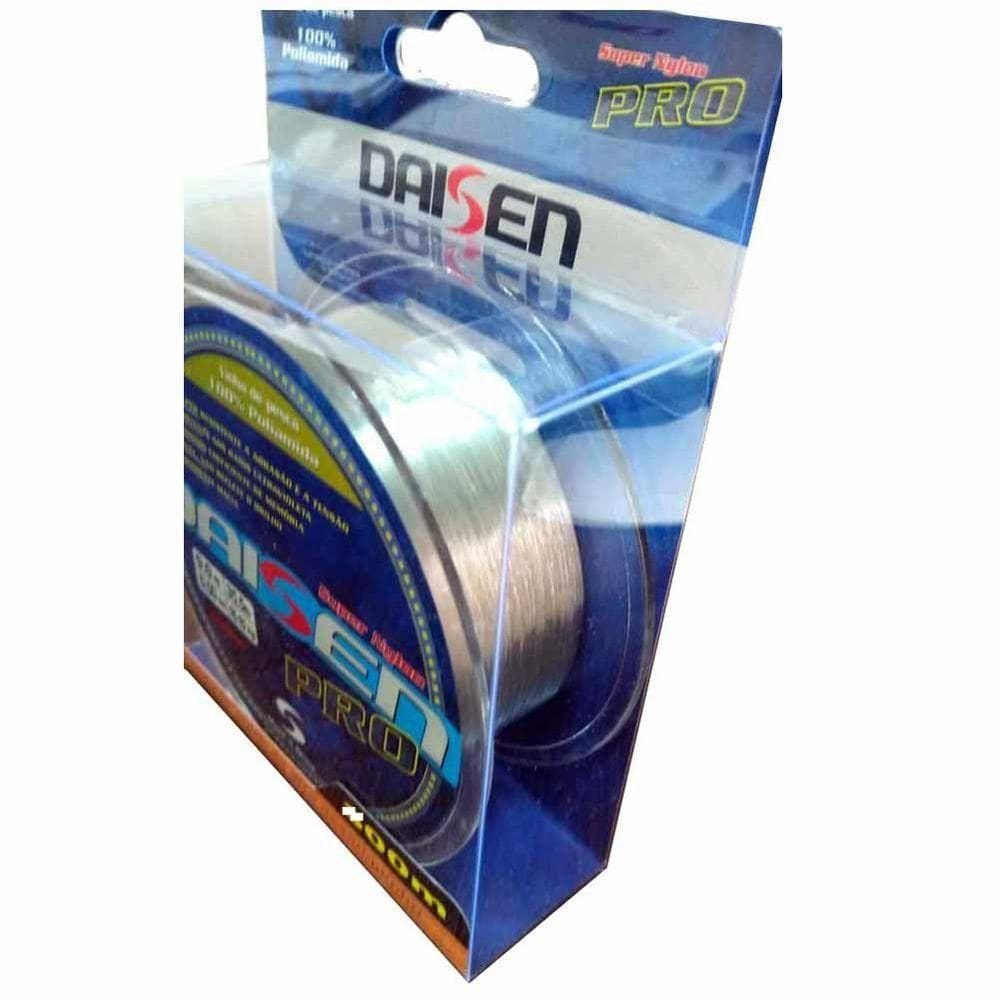 Linha De Pesca Monofilamento Daisen Pro 150m Tamanho 0,26mm