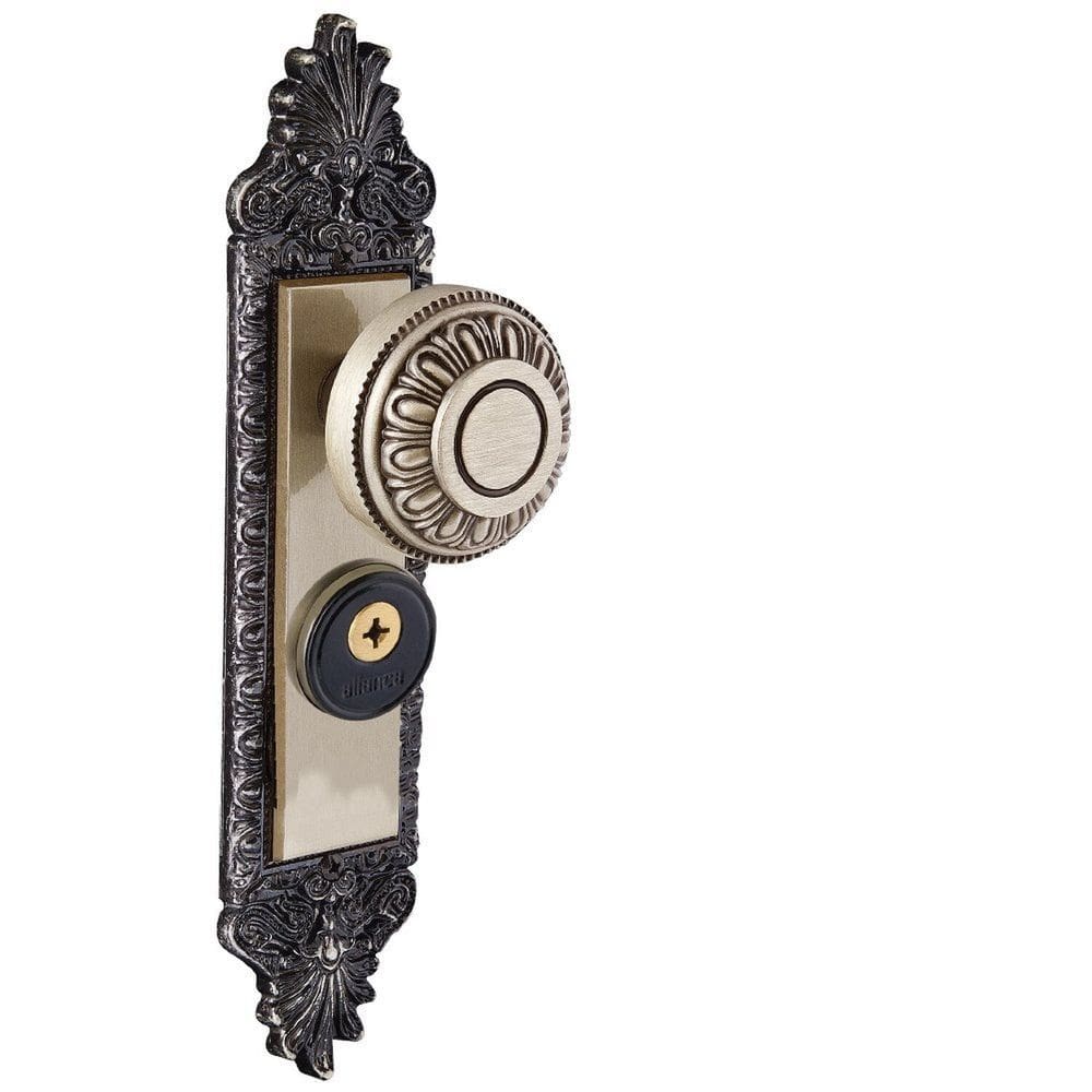 Fechadura Tetra Bola S40mm Latonado Colonial Aliança