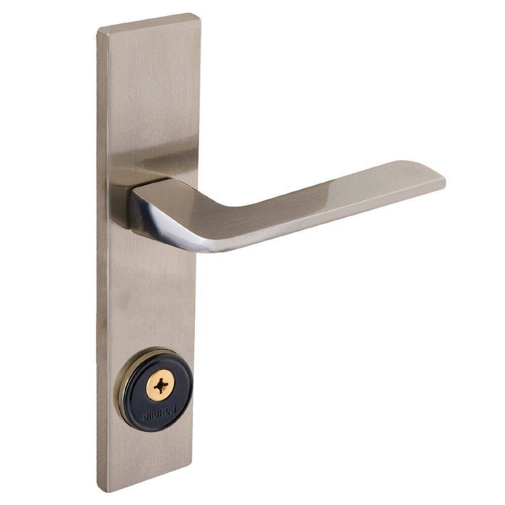 Fechadura Tetra Espelho 7cm Latonado Ultra Line Aliança