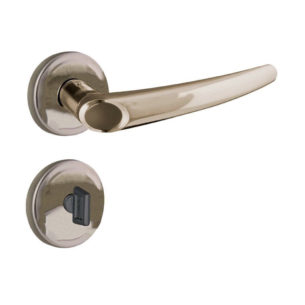 Fechadura Banheiro Roseta Latonado Joy Aliança