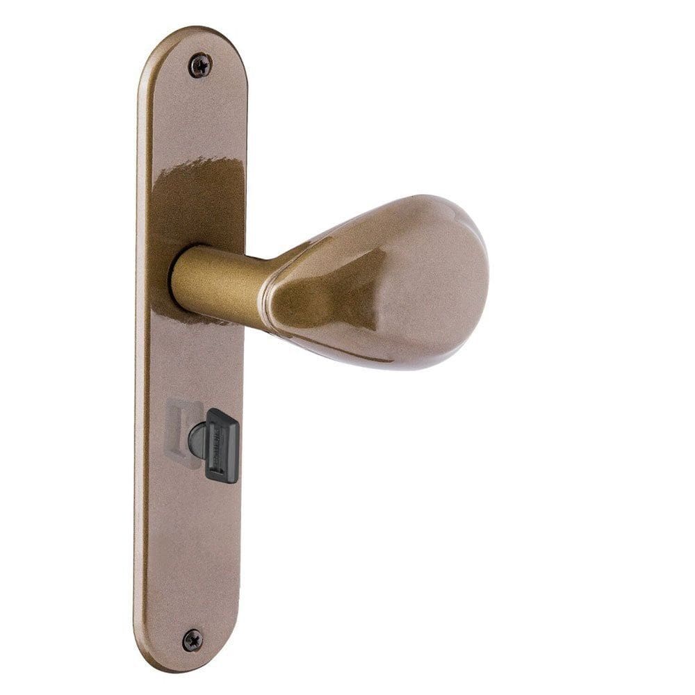 Fechadura Banheiro Latonado Fosco Taco de Golf Aliança