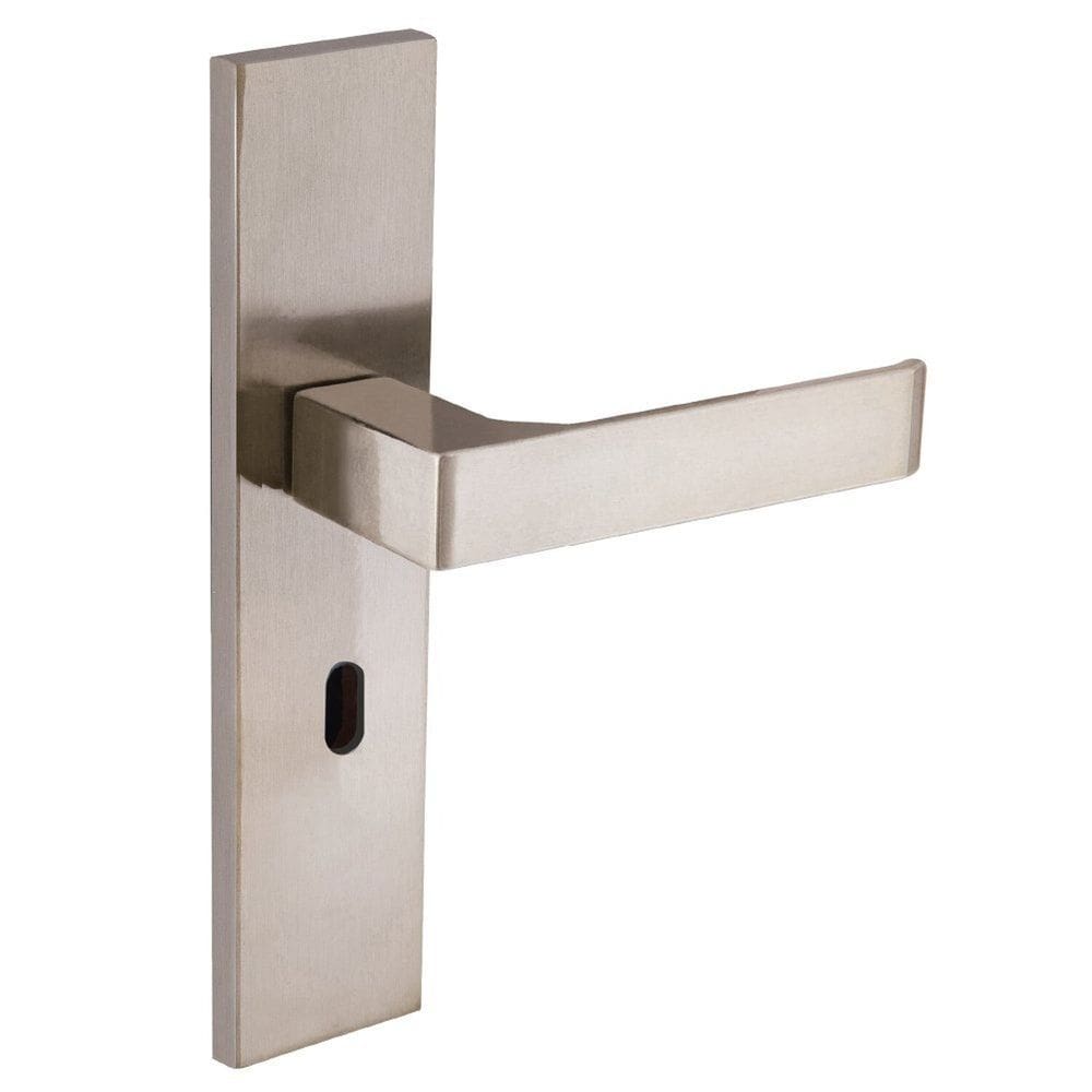 Fechadura Interna Reta Espelho S40 Latonado Quadratta Aliança